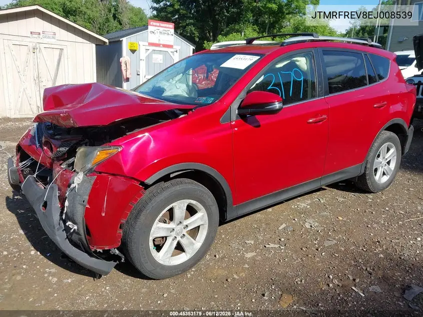 2014 Toyota Rav4 Xle VIN: JTMRFREV8EJ008539 Lot: 45353179
