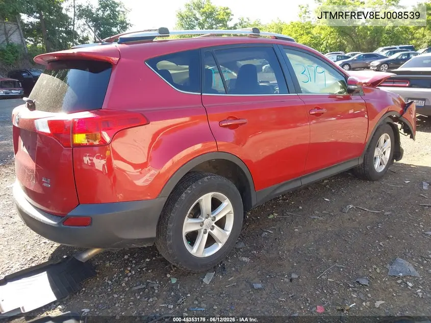 2014 Toyota Rav4 Xle VIN: JTMRFREV8EJ008539 Lot: 45353179