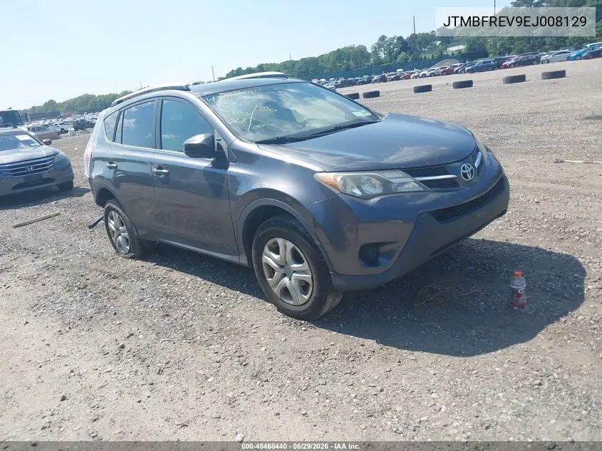 2014 Toyota Rav4 Le VIN: JTMBFREV9EJ008129 Lot: 45468440