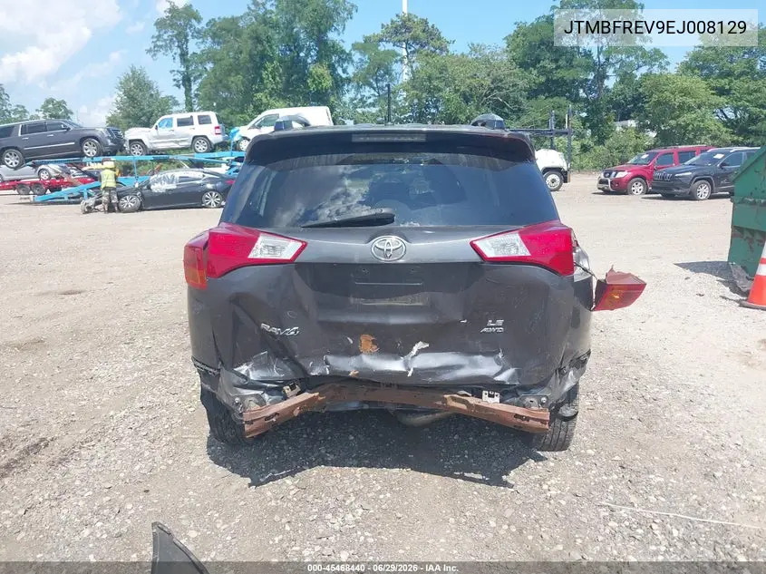 2014 Toyota Rav4 Le VIN: JTMBFREV9EJ008129 Lot: 45468440