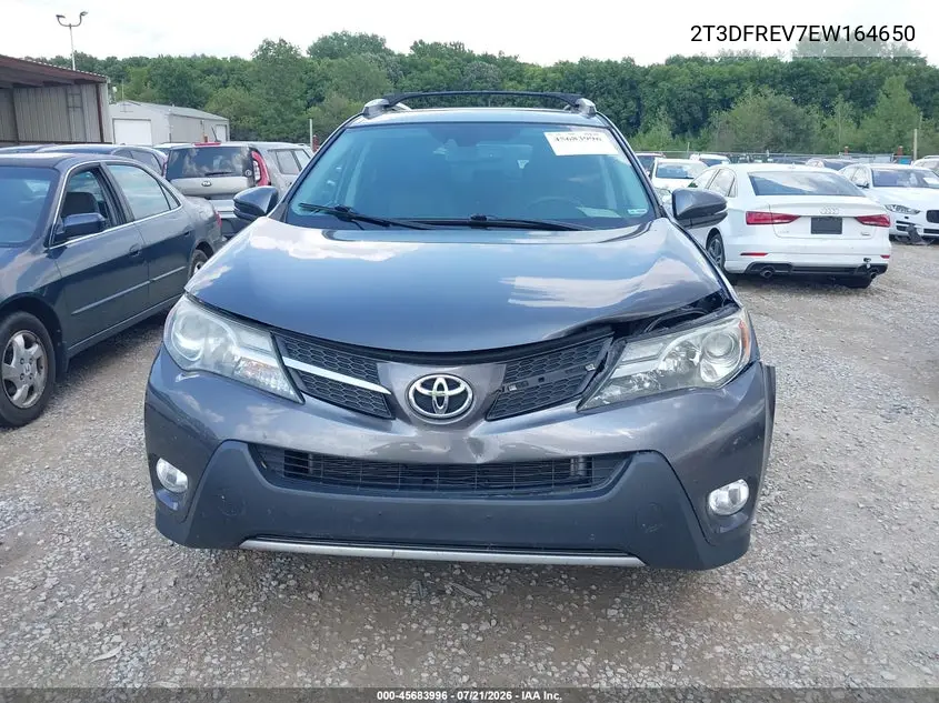 2014 Toyota Rav4 Limited VIN: 2T3DFREV7EW164650 Lot: 45683996