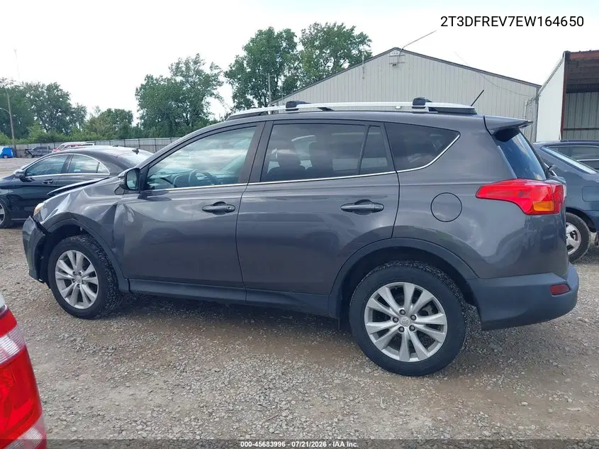 2014 Toyota Rav4 Limited VIN: 2T3DFREV7EW164650 Lot: 45683996