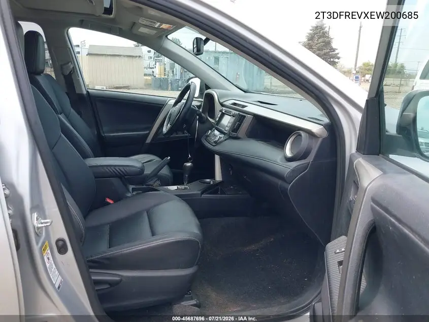 2014 Toyota Rav4 Limited VIN: 2T3DFREVXEW200685 Lot: 45687696