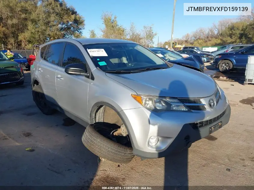 JTMBFREVXFD159139 2015 Toyota Rav4 Le