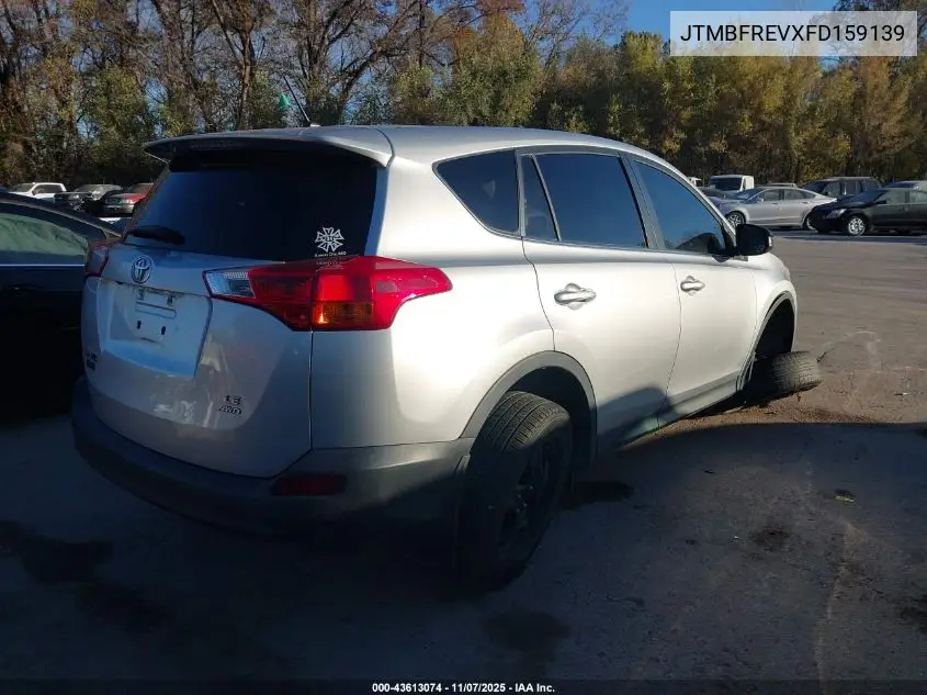 JTMBFREVXFD159139 2015 Toyota Rav4 Le