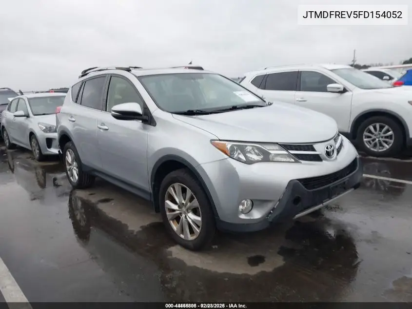JTMDFREV5FD154052 2015 Toyota Rav4 Limited