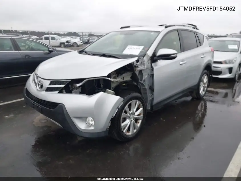 JTMDFREV5FD154052 2015 Toyota Rav4 Limited