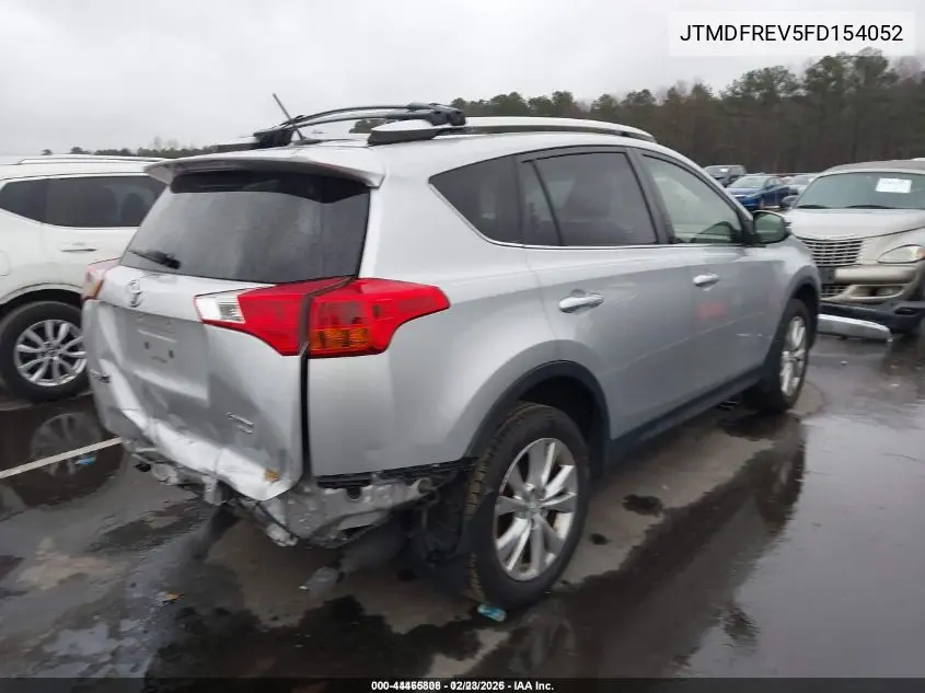 JTMDFREV5FD154052 2015 Toyota Rav4 Limited