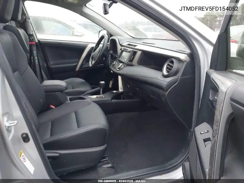 JTMDFREV5FD154052 2015 Toyota Rav4 Limited