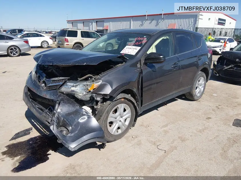 JTMBFREVXFJ038709 2015 Toyota Rav4 Le