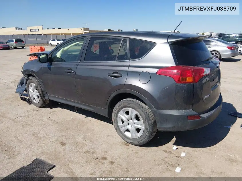 JTMBFREVXFJ038709 2015 Toyota Rav4 Le