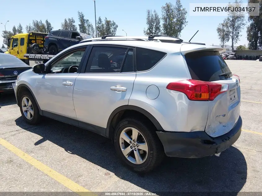 2015 Toyota Rav4 Xle VIN: JTMRFREV6FJ034137 Lot: 45637944