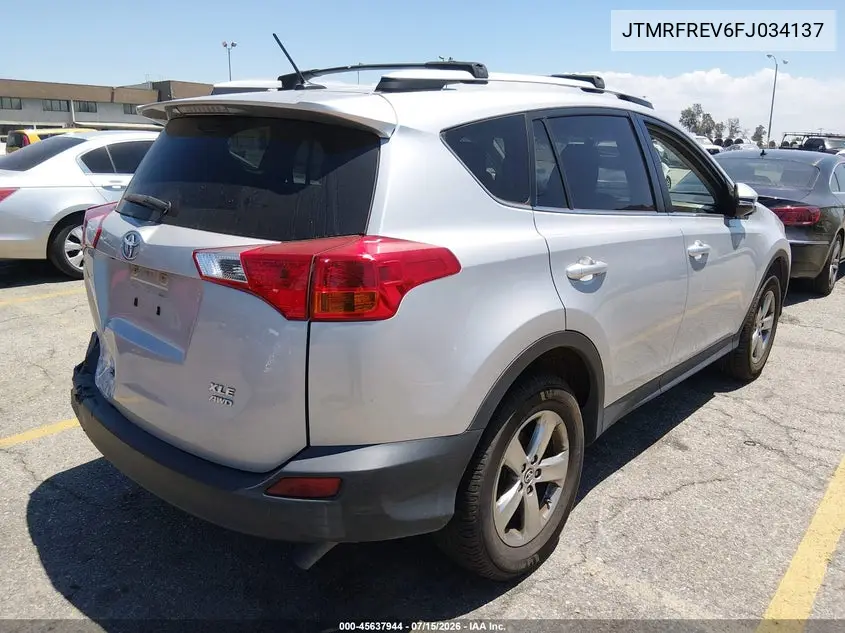 2015 Toyota Rav4 Xle VIN: JTMRFREV6FJ034137 Lot: 45637944