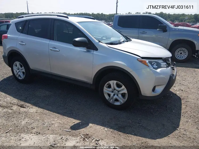 2015 Toyota Rav4 Le VIN: JTMZFREV4FJ031611 Lot: 45660537