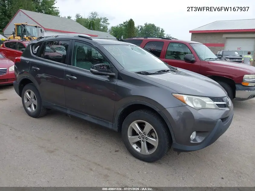 2015 Toyota Rav4 Xle VIN: 2T3WFREV6FW167937 Lot: 45681224