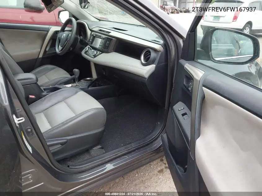 2015 Toyota Rav4 Xle VIN: 2T3WFREV6FW167937 Lot: 45681224