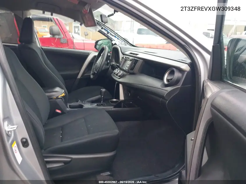 2T3ZFREVXGW309348 2016 Toyota Rav4 Le