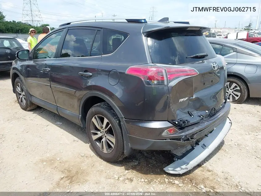 2016 Toyota Rav4 Xle VIN: JTMWFREV0GJ062715 Lot: 45564712