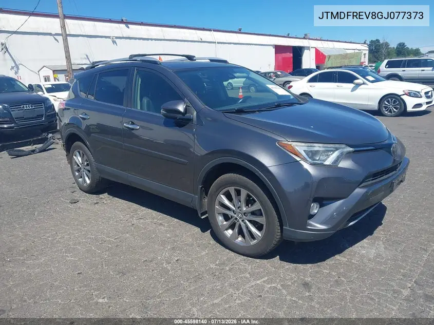 2016 Toyota Rav4 Limited VIN: JTMDFREV8GJ077373 Lot: 45598140