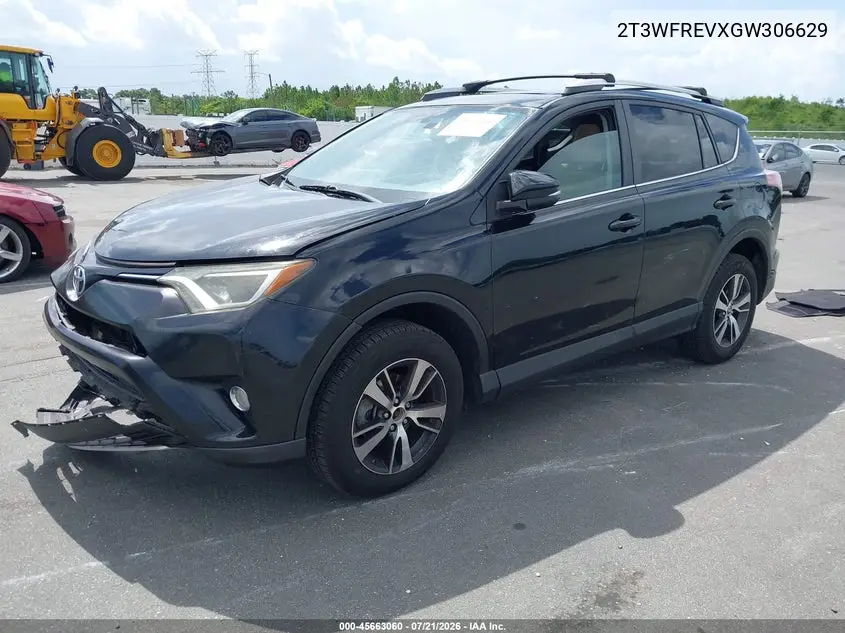 2016 Toyota Rav4 Xle VIN: 2T3WFREVXGW306629 Lot: 45663060
