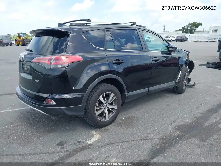 2016 Toyota Rav4 Xle VIN: 2T3WFREVXGW306629 Lot: 45663060
