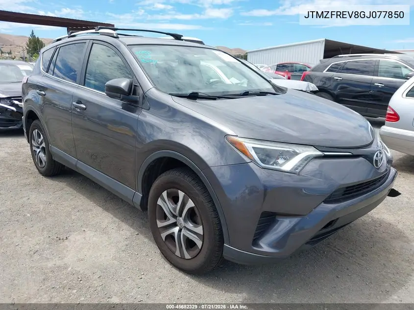 2016 Toyota Rav4 Le VIN: JTMZFREV8GJ077850 Lot: 45682329