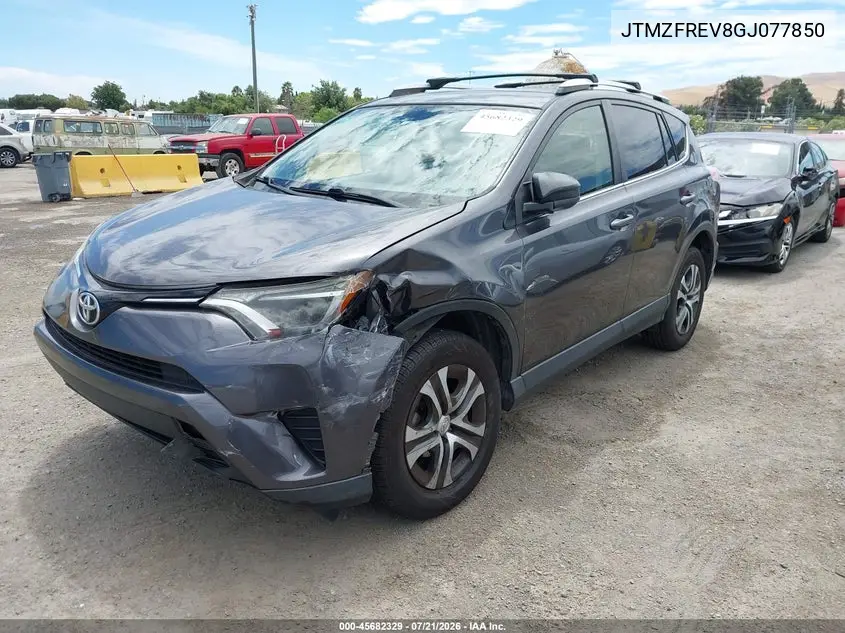 2016 Toyota Rav4 Le VIN: JTMZFREV8GJ077850 Lot: 45682329