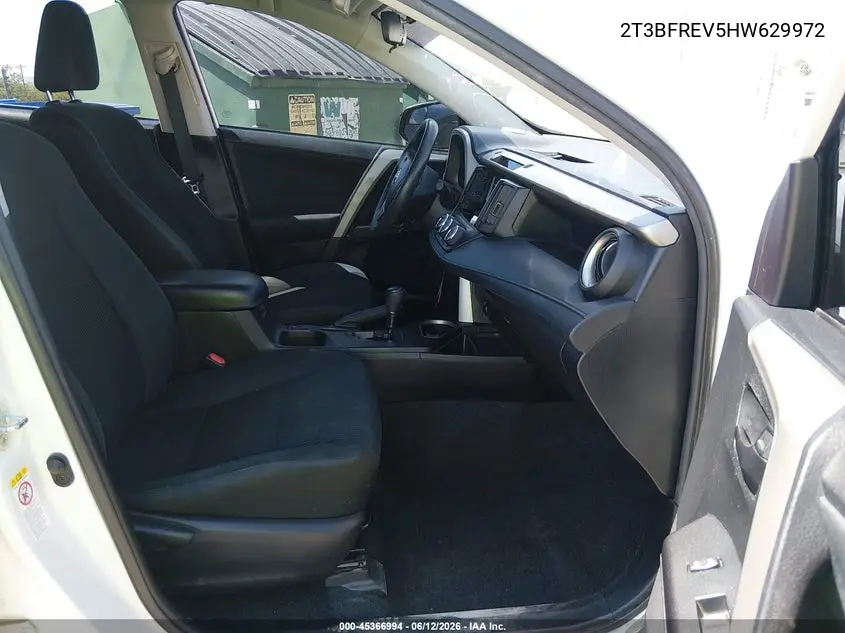 2017 Toyota Rav4 Le VIN: 2T3BFREV5HW629972 Lot: 45366994