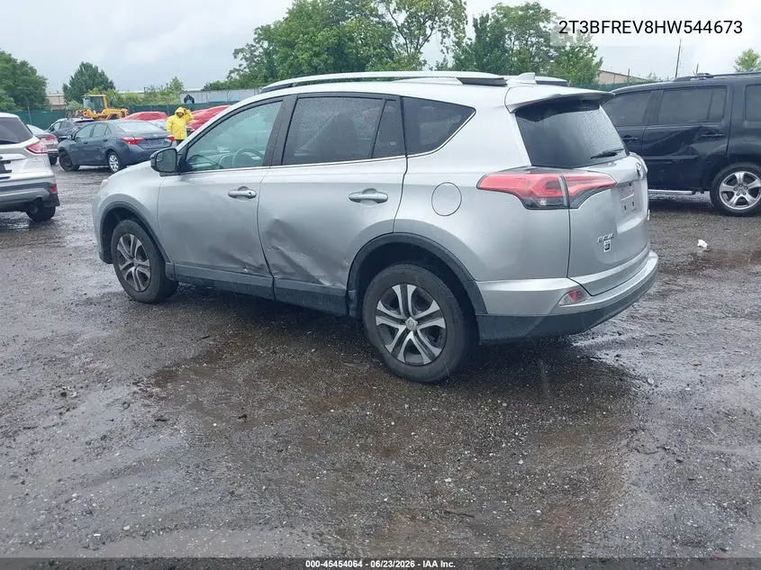 2017 Toyota Rav4 Le VIN: 2T3BFREV8HW544673 Lot: 45454064