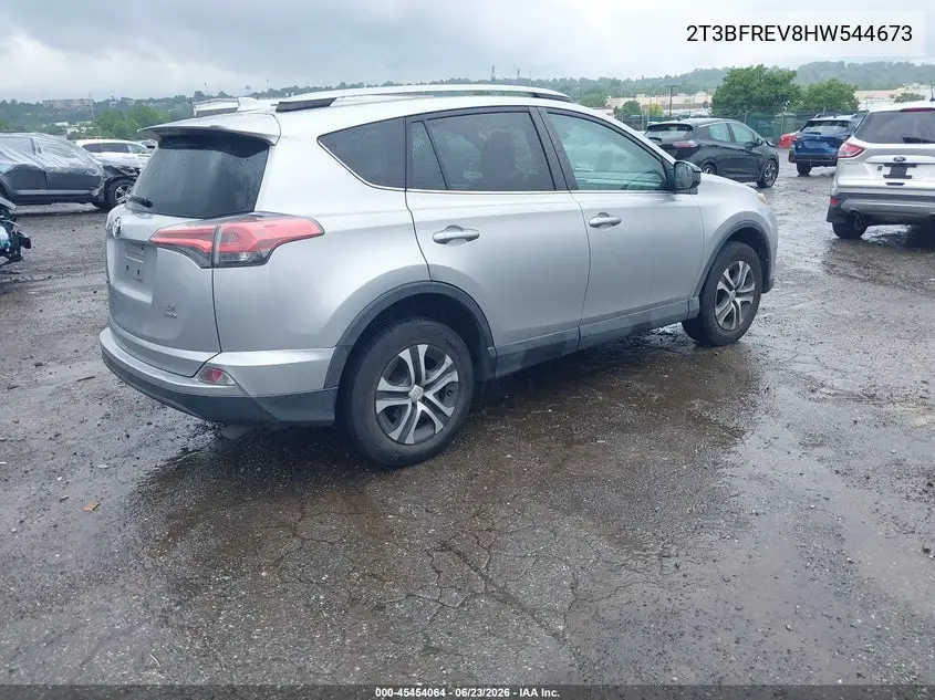 2017 Toyota Rav4 Le VIN: 2T3BFREV8HW544673 Lot: 45454064