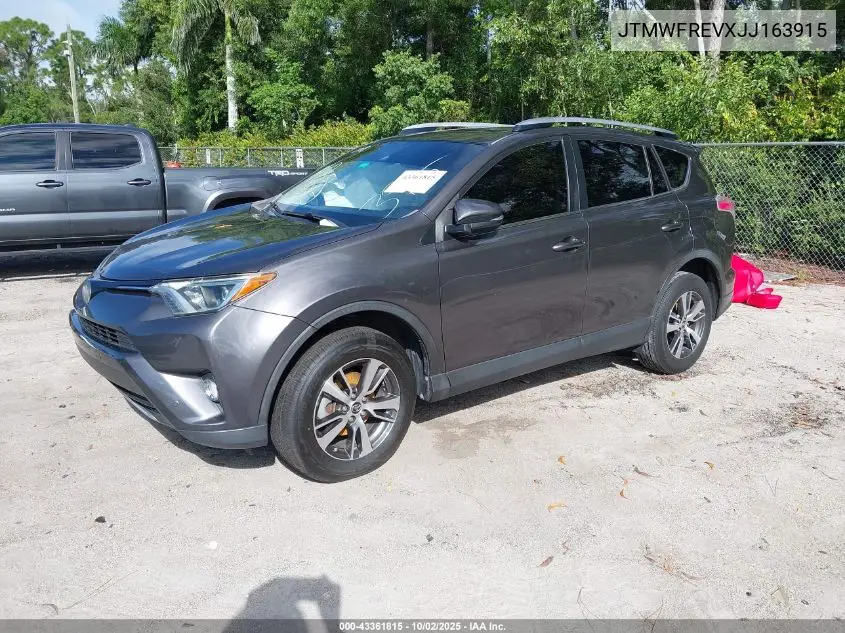 JTMWFREVXJJ163915 2018 Toyota Rav4 Xle
