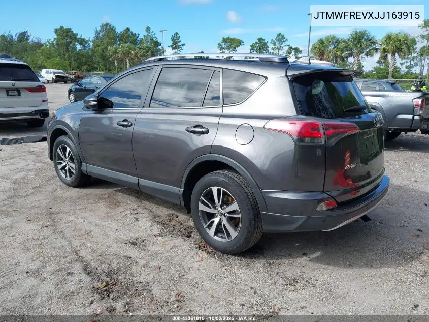 JTMWFREVXJJ163915 2018 Toyota Rav4 Xle