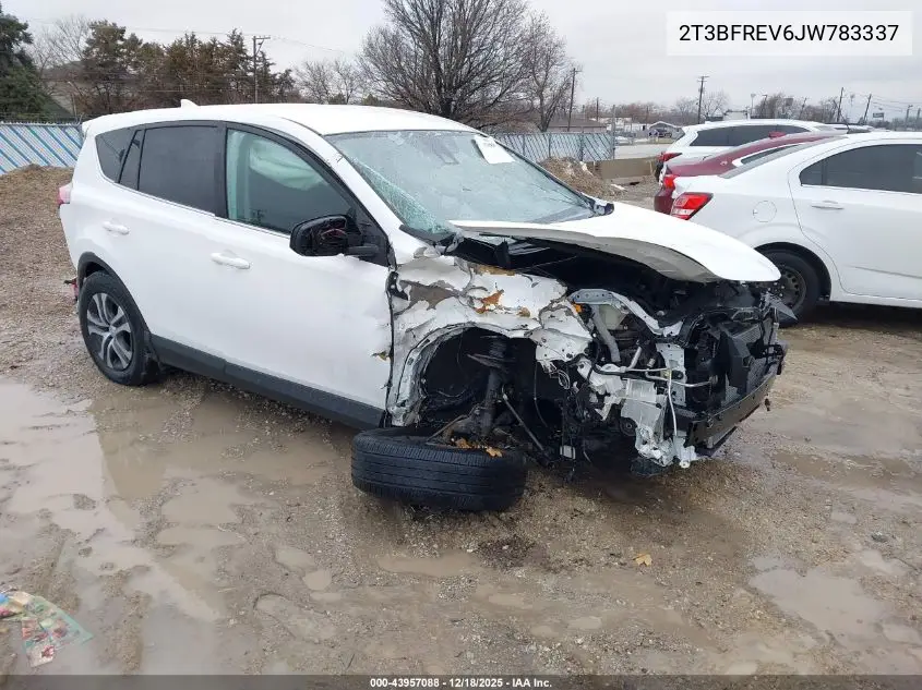2T3BFREV6JW783337 2018 Toyota Rav4 Le
