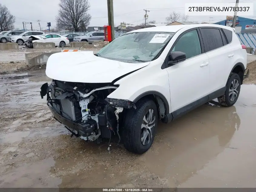 2T3BFREV6JW783337 2018 Toyota Rav4 Le