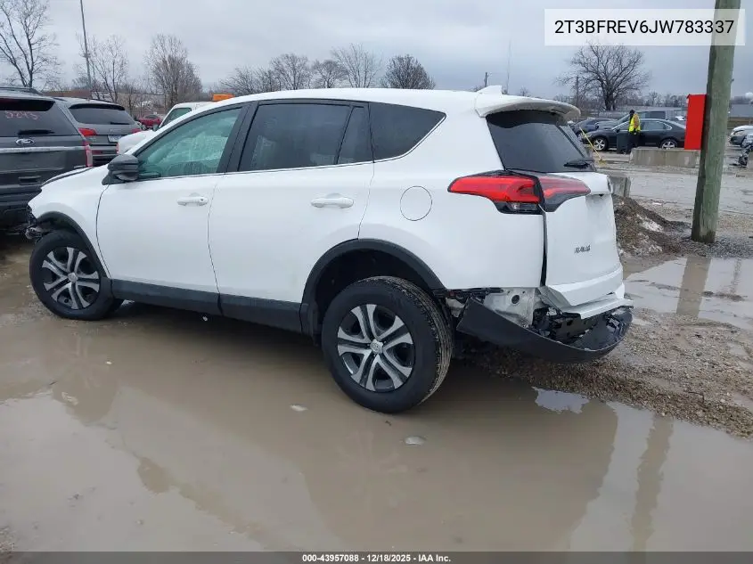 2T3BFREV6JW783337 2018 Toyota Rav4 Le