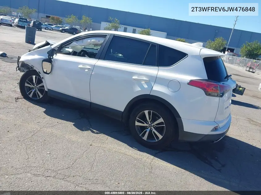 2T3WFREV6JW476848 2018 Toyota Rav4 Xle