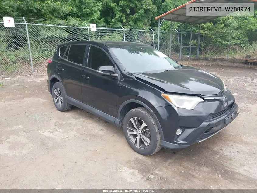 2018 Toyota Rav4 Xle VIN: 2T3RFREV8JW788974 Lot: 45631045