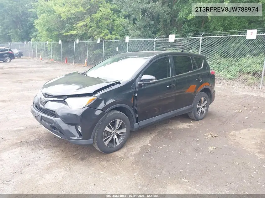 2018 Toyota Rav4 Xle VIN: 2T3RFREV8JW788974 Lot: 45631045