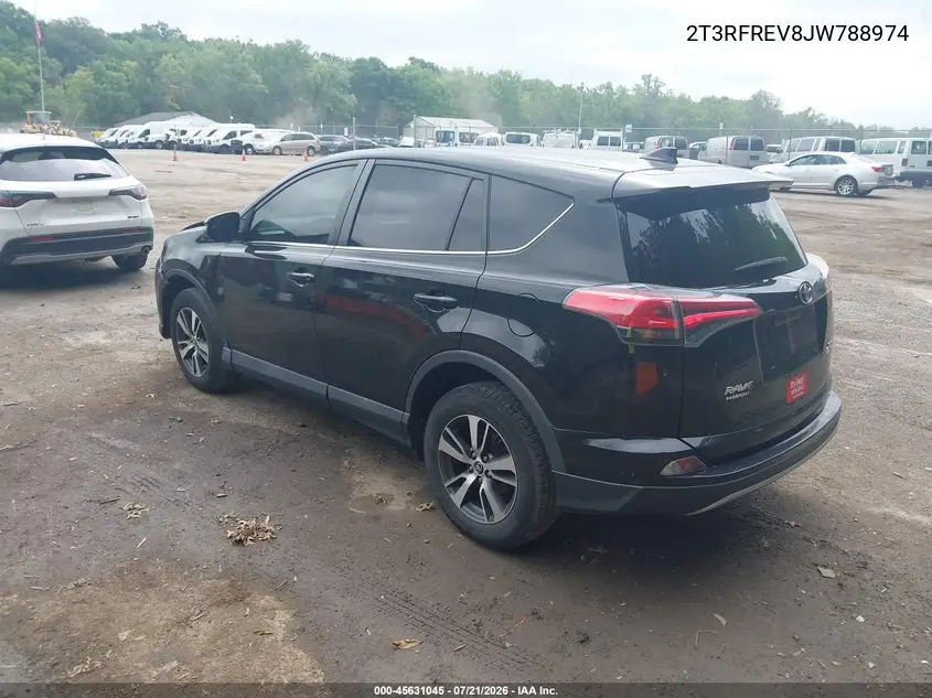 2018 Toyota Rav4 Xle VIN: 2T3RFREV8JW788974 Lot: 45631045