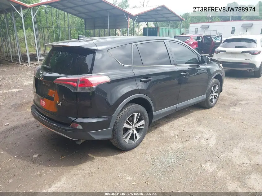 2018 Toyota Rav4 Xle VIN: 2T3RFREV8JW788974 Lot: 45631045