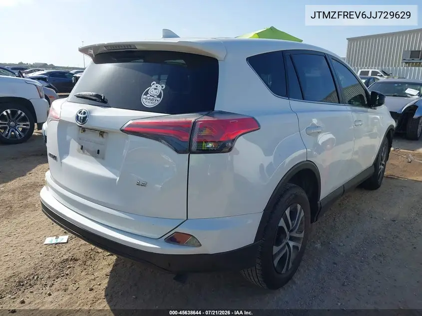 2018 Toyota Rav4 Le VIN: JTMZFREV6JJ729629 Lot: 45638644