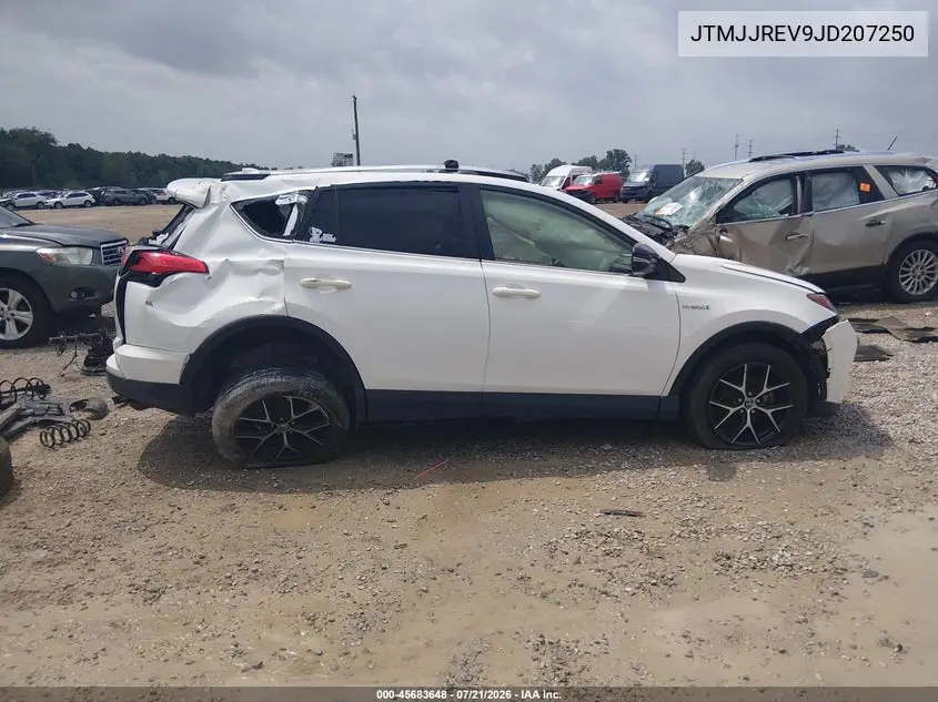 2018 Toyota Rav4 Hybrid Se VIN: JTMJJREV9JD207250 Lot: 45683648