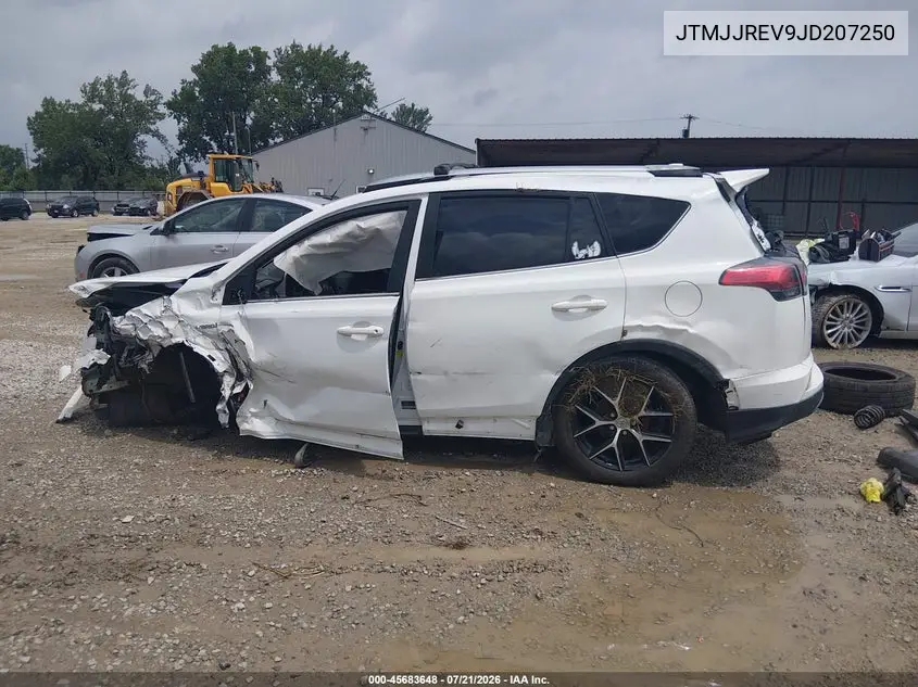 2018 Toyota Rav4 Hybrid Se VIN: JTMJJREV9JD207250 Lot: 45683648
