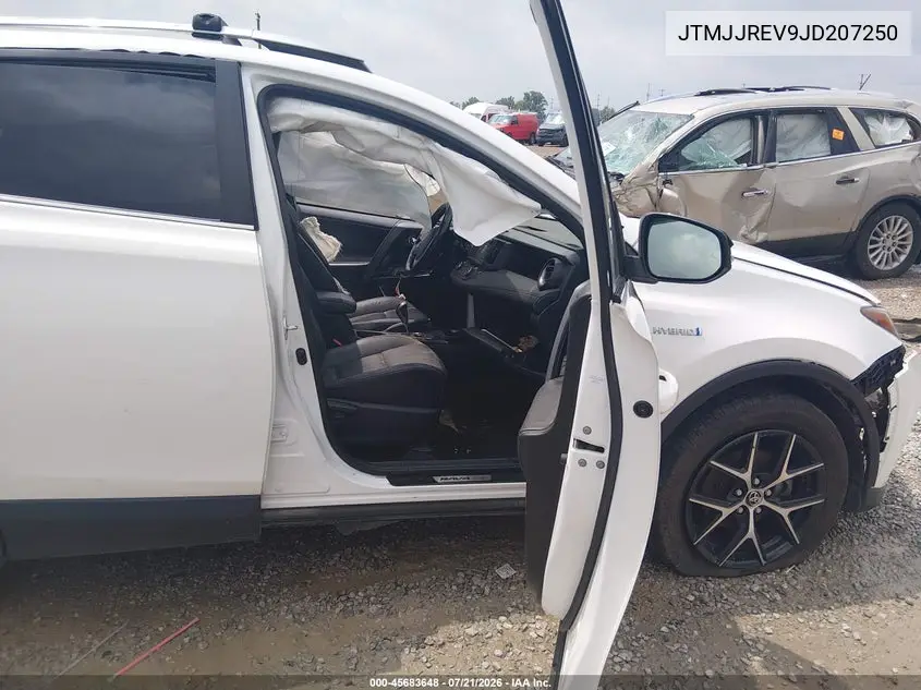 2018 Toyota Rav4 Hybrid Se VIN: JTMJJREV9JD207250 Lot: 45683648