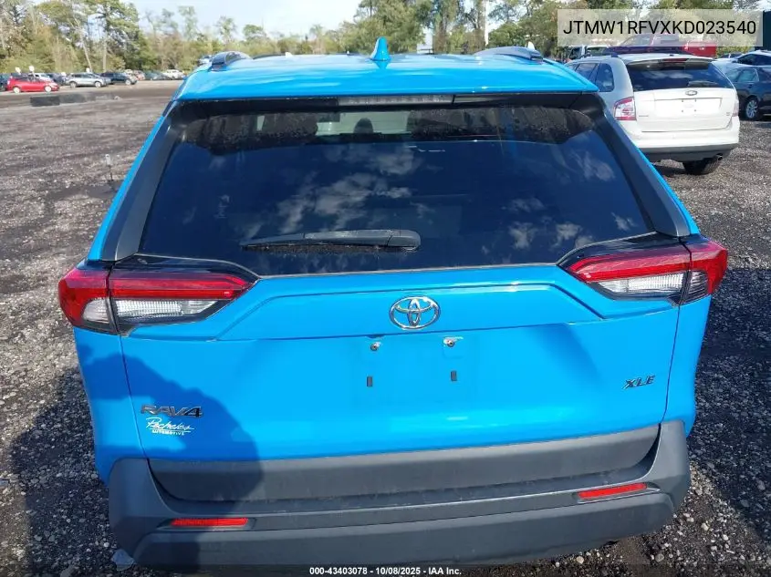 JTMW1RFVXKD023540 2019 Toyota Rav4 Xle