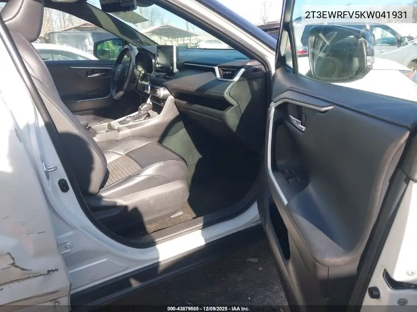 2T3EWRFV5KW041931 2019 Toyota Rav4 Hybrid Xse