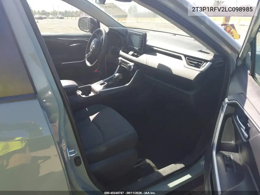 2020 Toyota Rav4 Xle VIN: 2T3P1RFV2LC098985 Lot: 45348787