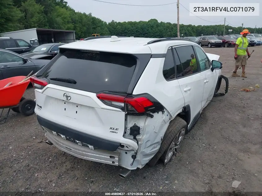 2020 Toyota Rav4 Xle Premium VIN: 2T3A1RFV4LC071079 Lot: 45659627