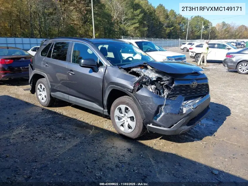 2T3H1RFVXMC149171 2021 Toyota Rav4 Le