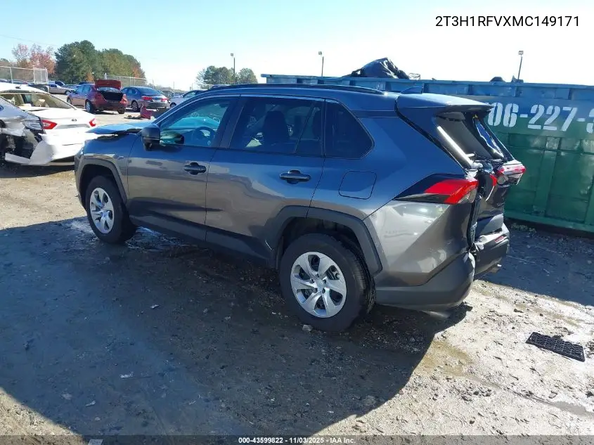 2T3H1RFVXMC149171 2021 Toyota Rav4 Le